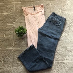 🎈Banana Republic Medium Wash Mid-Rise Jean